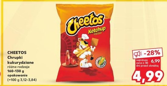 Chrupki ketchup Cheetos promocja