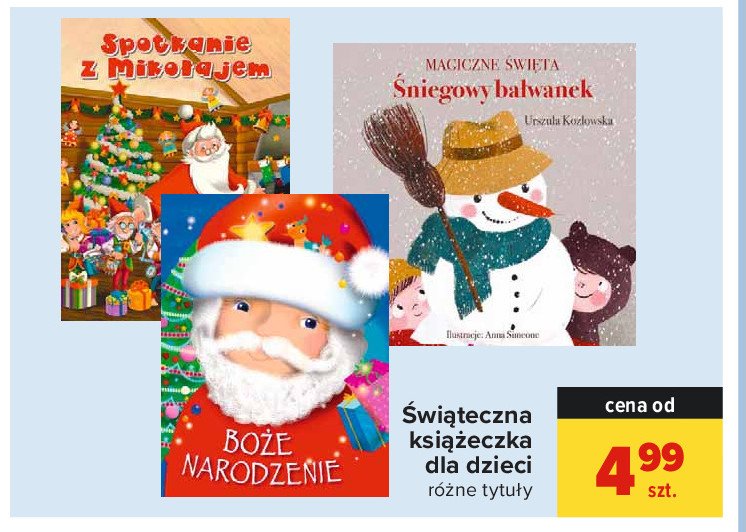 Urszula kozłowska - "śniegowy bałwanek" promocja