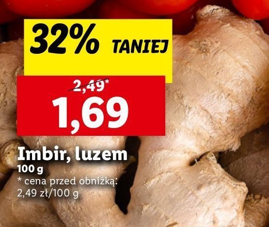 Imbir promocja w Lidl