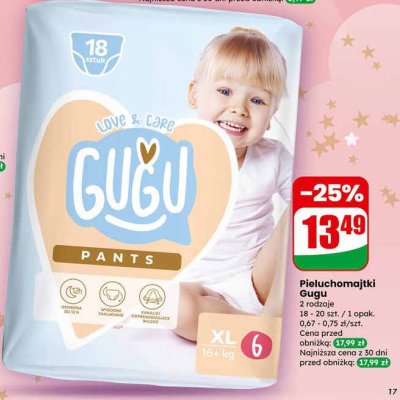 Pieluchomajtki 2 rodzaje promocja w Dino