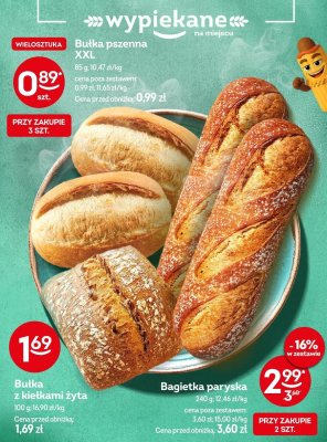 Bułka z kiełkami żyta promocja w Żabka