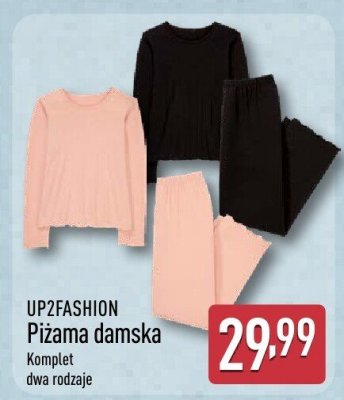 Piżama damska UP2FASHION promocja w Aldi