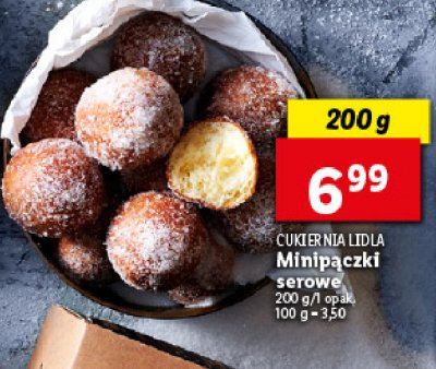 Minip膮ckzi serowe Cukiernia lidla promocja