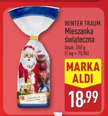 Mieszanka świąteczna  promocja w Aldi