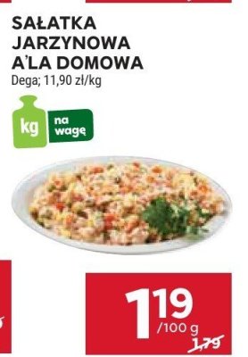 Sałatka jarzynowa ala domowa Dega promocja w Stokrotka