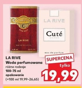 Woda perfumowana La rive cabana promocja