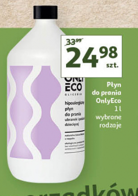 Hipoalergiczny płyn do prania ubranek i pościeli dziecięcej Only eco Onlyeco promocja w Carrefour