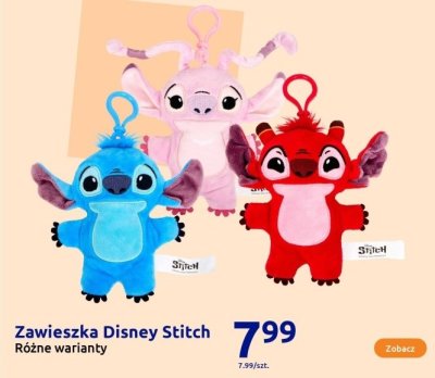 Zawieszka Disney Stitch Różne warianty promocja w Action