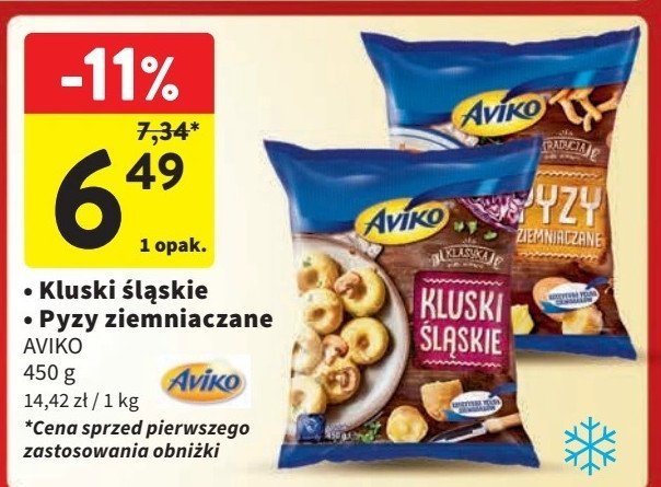 Pyzy ziemniaczane Aviko promocja