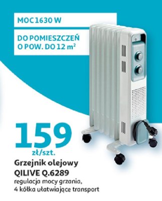 Grzejnik olejowy QILIVE Q.6289 promocja w Auchan