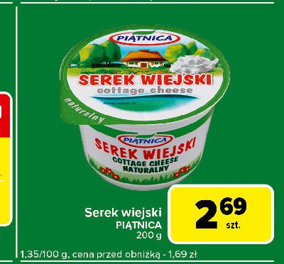 Serek wiejski Piątnica promocja w Carrefour Express