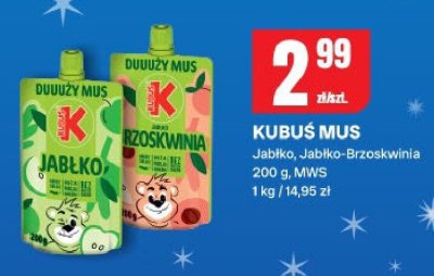 Kubuś Mus Jabłko, Jabłko-Brzoskwinia promocja w Chorten