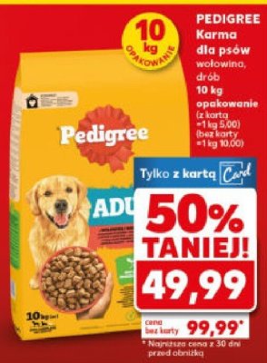 Karma dla psów drób promocja w Kaufland