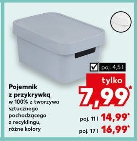 Pojemnik z przykrywką 17 l promocja