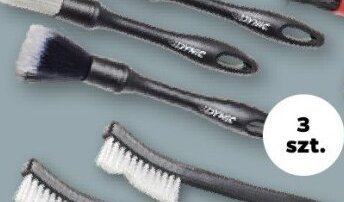 Zestaw pędzli detailingowych 3 szt. promocja w Netto