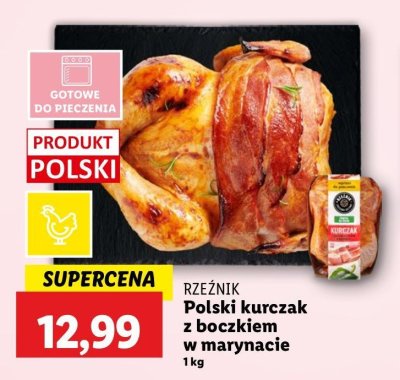 Kurczak z boczkiem w marynacie do pieczenia Rzeźnik codzienna dostawa promocja