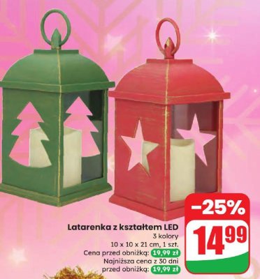 Latarenka z kształtem LED 3 kolory promocja w Dino