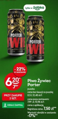 Piwo promocja w Żabka