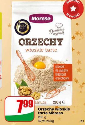 Orzechy włoskie tarte Moreso promocja w Dino
