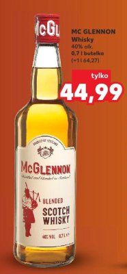 Whisky MC GLENNON promocja w Kaufland