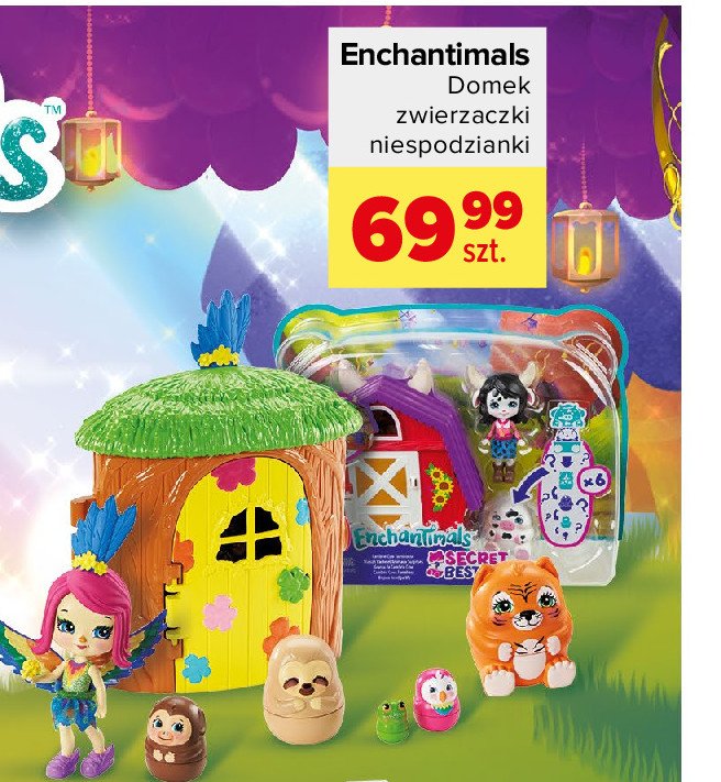 Enchantimals secret besties farma cambrie cow gtm48 Mattel promocja