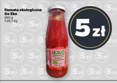 Passata ekologiczna Go Eko promocja w Netto