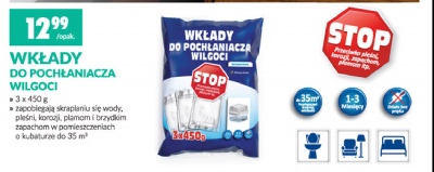 Wk艂ady do poch艂aniacza wilgoci promocja