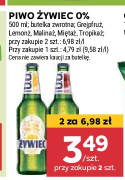 Piwo Żywiec jasny lekki limonż promocja