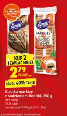 Markizy z orzechami laskowymi Bonitki promocja