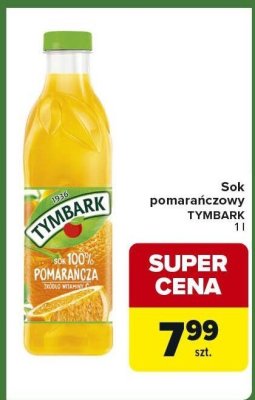 Sok pomarańczowy promocja w Carrefour Express