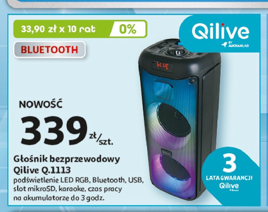 Głośnik q1113 Qilive promocja