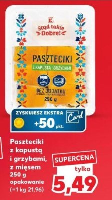 Paszteciki z mięsem   250 g promocja w Kaufland