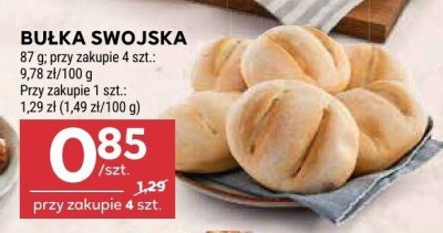 Bułka swojska promocja w Stokrotka