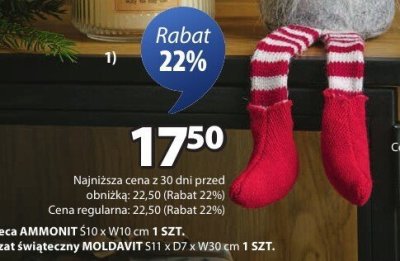Skrzat świąteczny MOLDAVIT promocja w Jysk