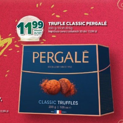 Trufle Classic Pergale promocja w Stokrotka
