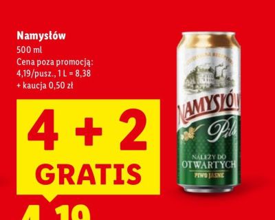 Piwo promocja w Lidl