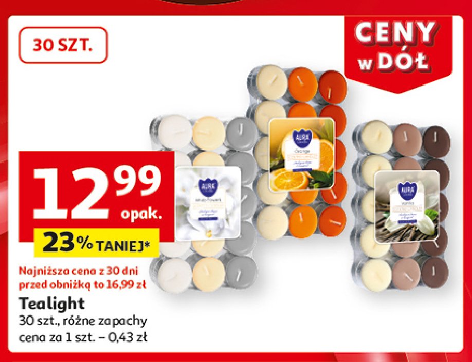 Podgrzewacze zapachowe Aura fragrances candles promocja