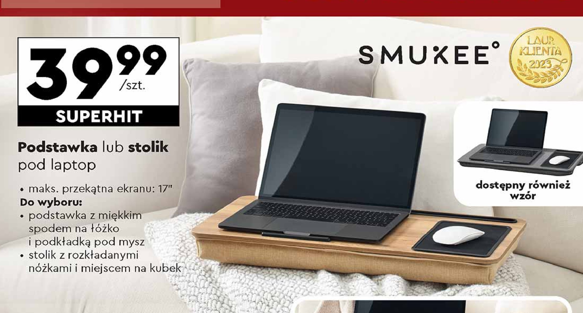 Podstawka pod laptopa Smukee promocja