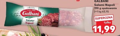 Salami GALBANI Salami Napoli promocja w Kaufland