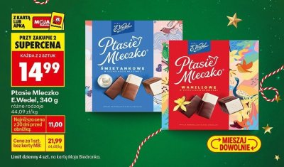 Ptasie waniliowe promocja w Biedronka