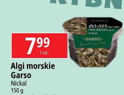 Algi morskie GARSO promocja w Leclerc