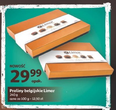 Praliny belgijskie limar promocja