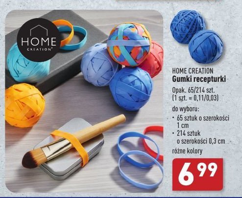 Gumki recepturki 1 cm Home creation promocja