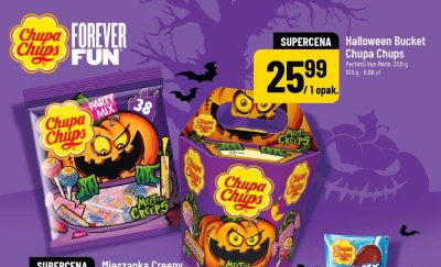 Halloween Bucket Chupa Chups promocja w POLOmarket