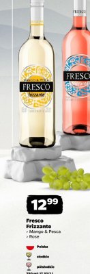 Wino Fresco Frizzante Rose promocja w Netto