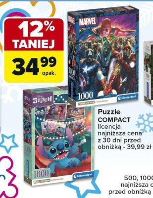 Puzzle COMPACT licencja promocja w Carrefour