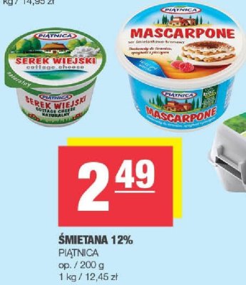 Ser Mascarpone Piątnica promocja w SPAR