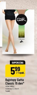 Rajstopy Gatta Classic 15 den promocja w POLOmarket