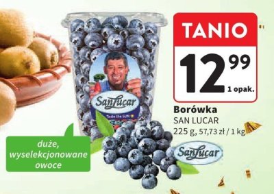 Borówka SAN LUCAR promocja w Intermarche