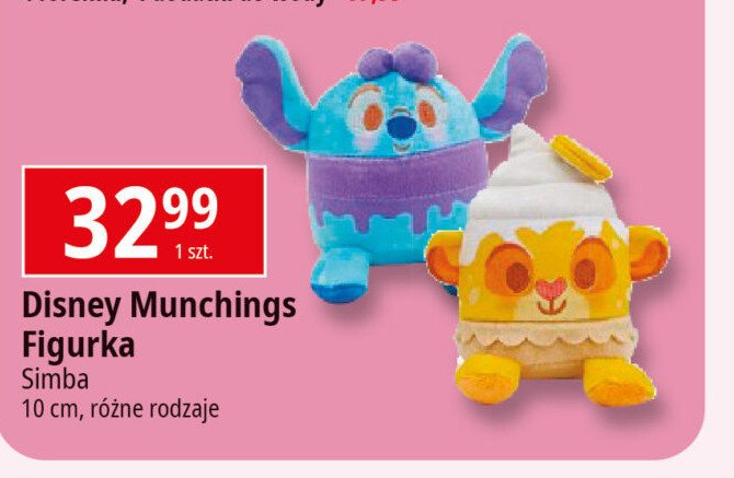 Maskotka disney munchings Simba promocja w Leclerc